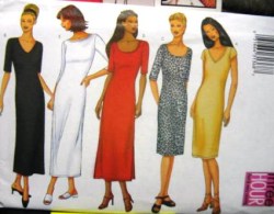 6531 EZ 3 HR KNIT DRESS LENGTHS PATTERN 6-10,12-16,18-22